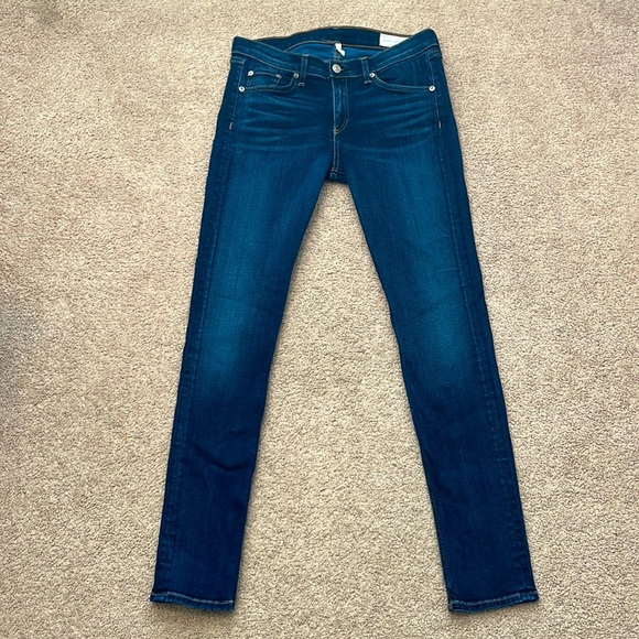 rag & bone Denim - Rag & Bone Mid Rise Skinny Jeans